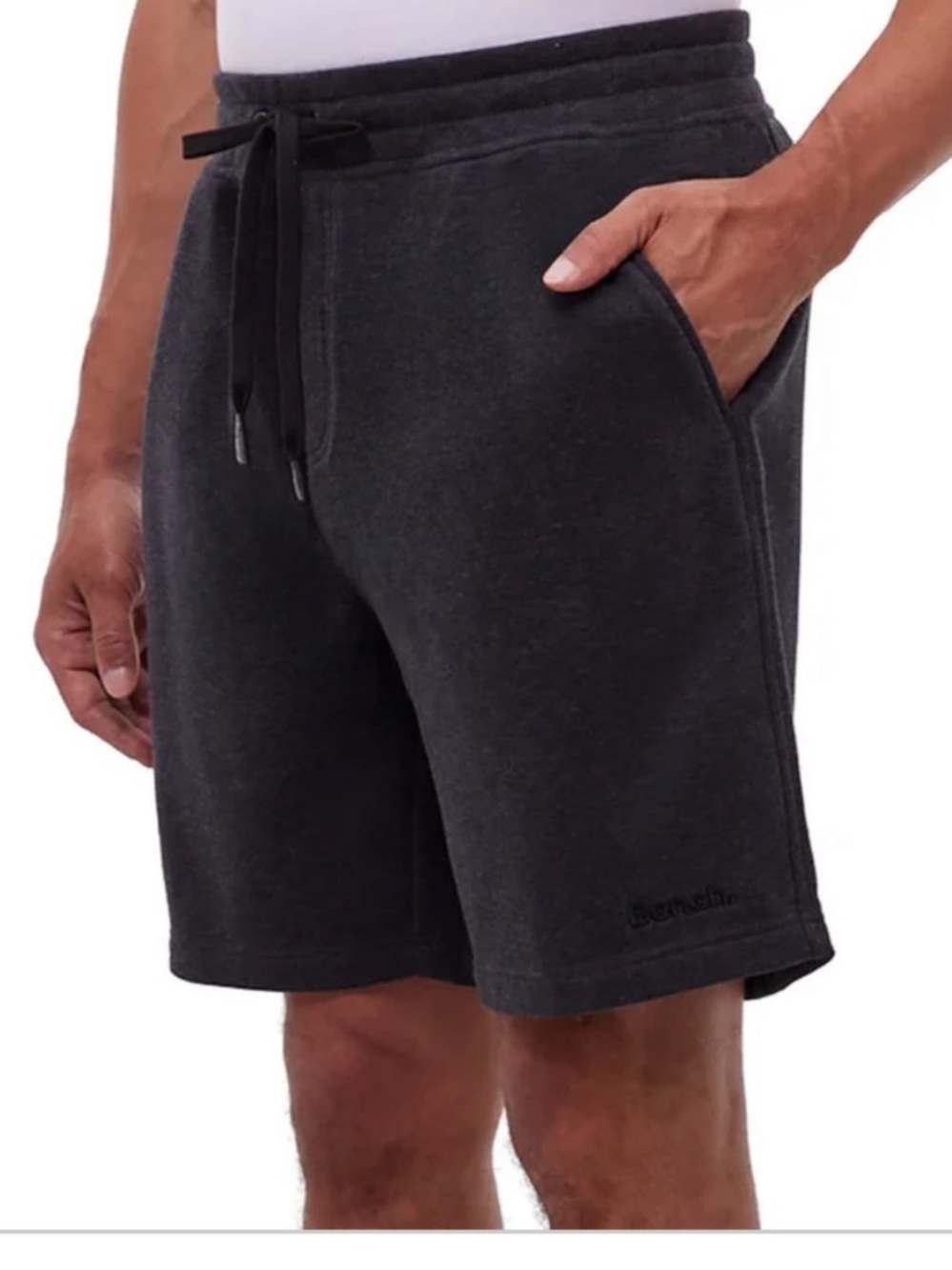 Bench Men's French Terry Short - Dark Grey XL